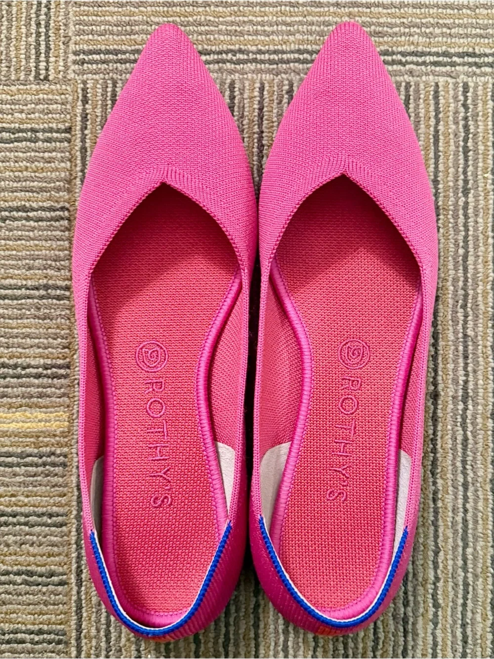 Rothy's The Point Dragonfruit Pink